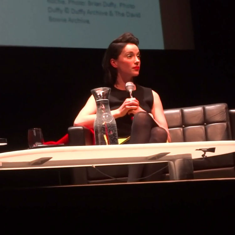 Watch St. Vincent in conversation discussing David Bowie